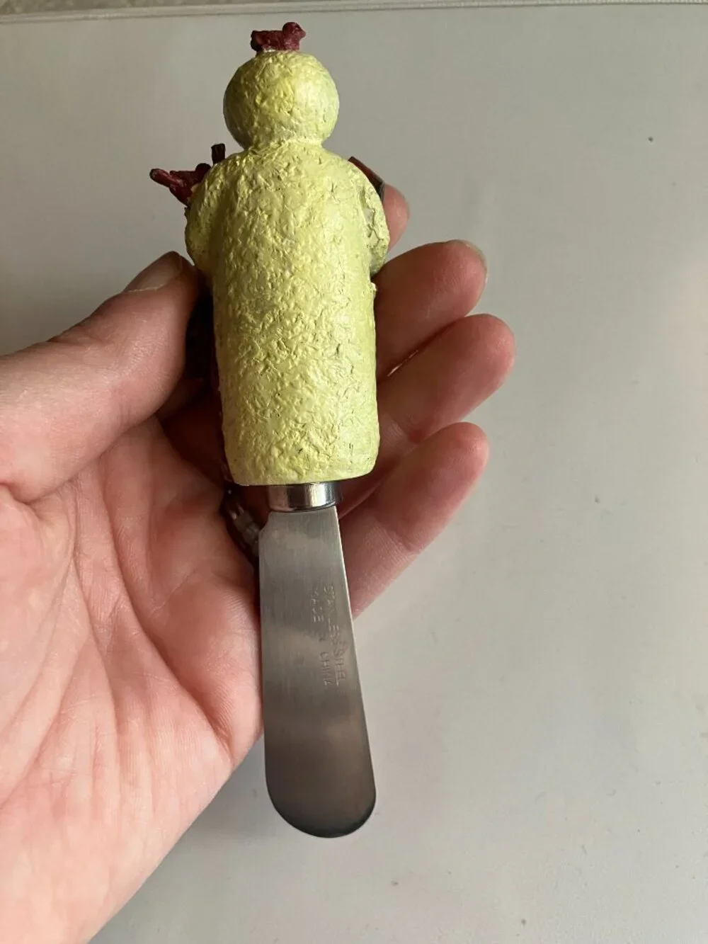 Set of 4 Snowman Spreader Knives